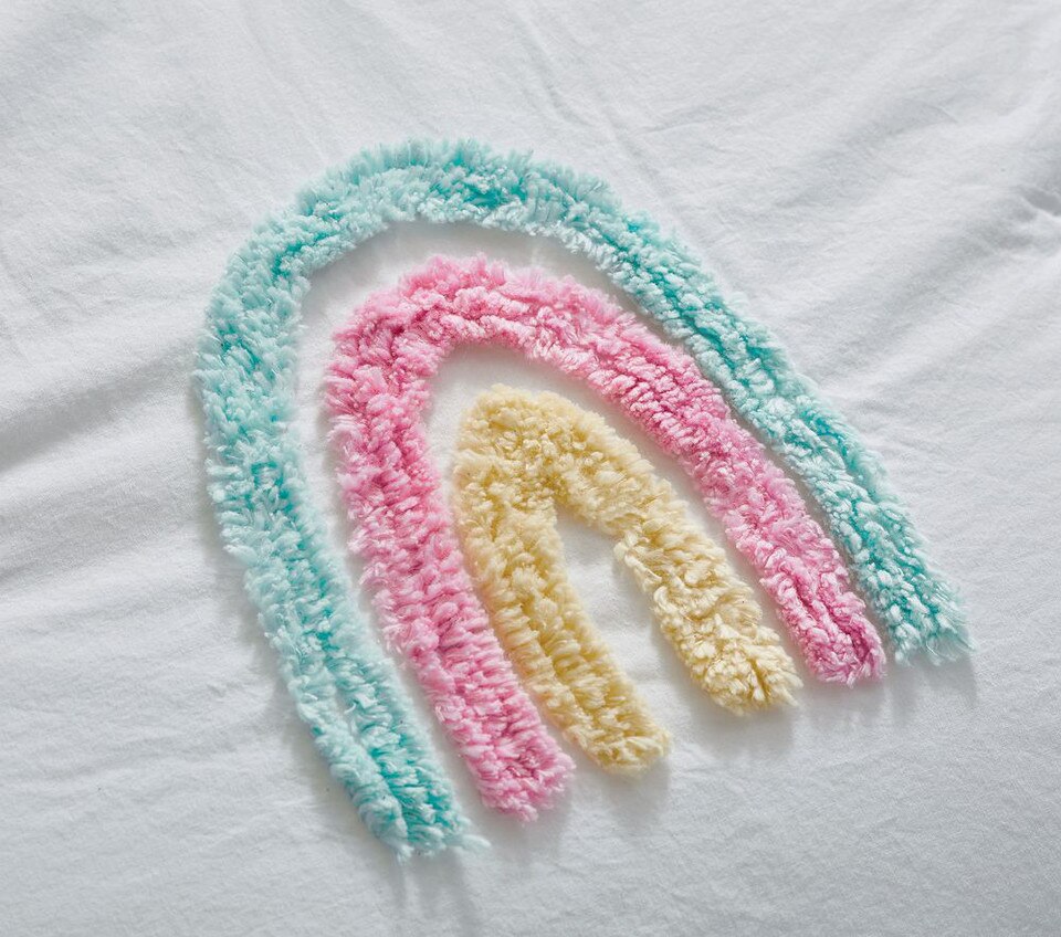 Candlewick Rainbow Comforter & Shams Pottery Barn Kids Australia